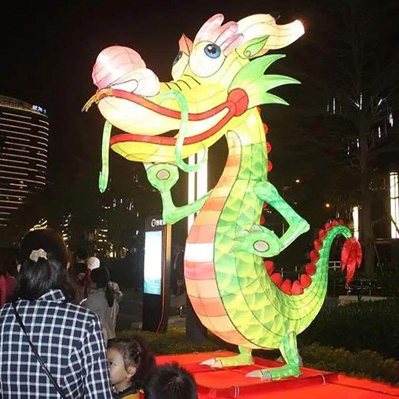 广西不夜城花灯中国风户外灯大型灯笼手工亮化动物造型灯摆件装饰