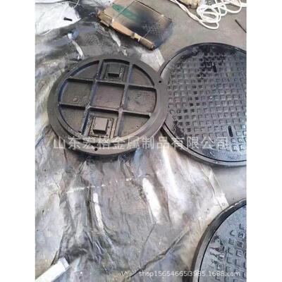 精选球磨铸钢D600Q-M密闭型井盖过载30吨送货到工地