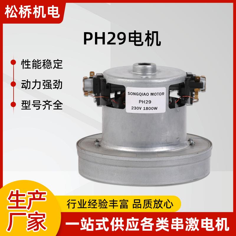 电机PH29微型单相串励电动机1800W吸尘器家电马达高功率有刷电机