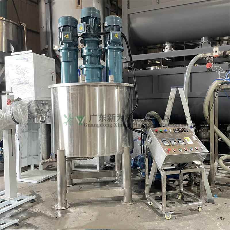 多人采购洗护液过滤搅拌罐热熔胶不锈钢混合机自补液凝胶搅拌机