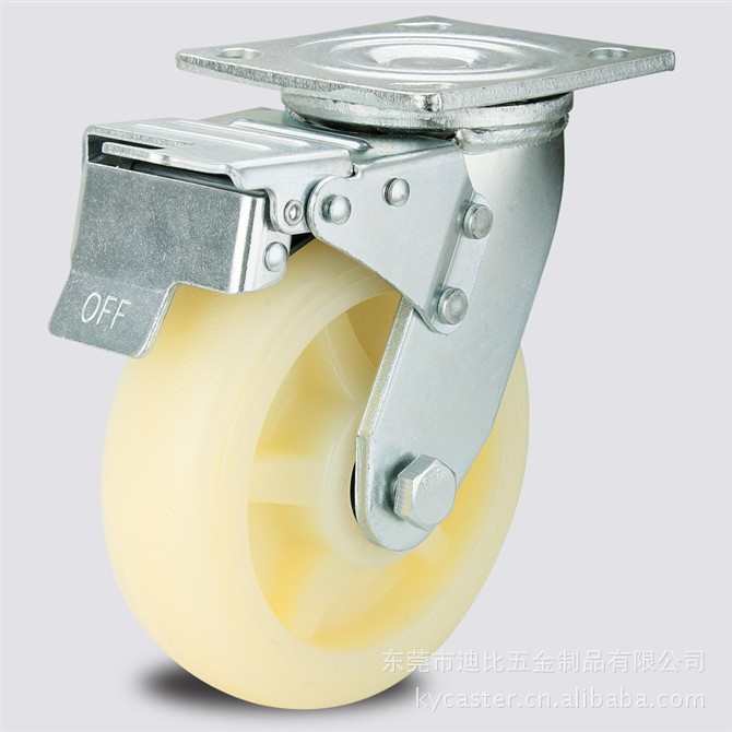 供应重型脚轮万向轮 刹车轮4寸5寸 6寸8寸PP脚轮 生产厂家脚轮