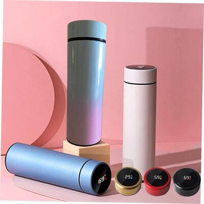 smart digital water bottle keeps cold and heat thermal bottl