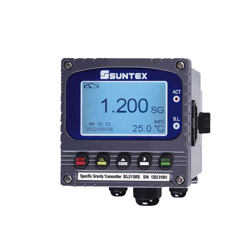微电脑比重计SG-2110RS智能数显台式在线比重浓度变送器