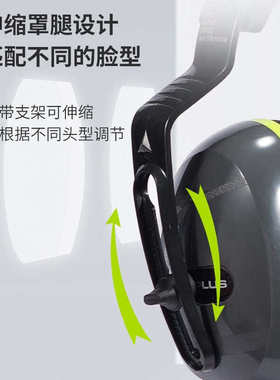 代尔塔耳罩 103006 F1雪邦舒适型耳罩工作学习睡觉隔音耳罩  防噪