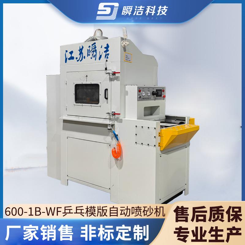 自动喷砂机600-1B-WF乒乓模版喷砂机表面处理喷砂设备厂家供应