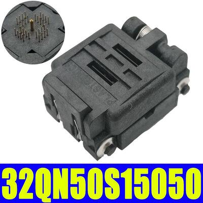 原装进口PLASTRONCS 32QN50S15050/QFN32 5×5 0.5间距测试烧录座