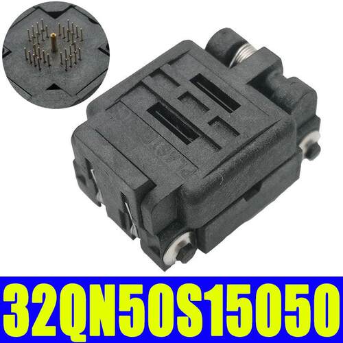 原装进口PLASTRONCS 32QN50S15050/QFN32 5×5 0.5间距测试烧录座