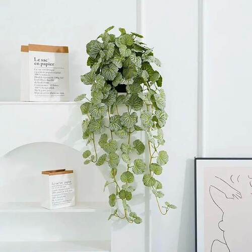 40-70cm Fake Hanging Plants Artificial Begonia Plant Vines S