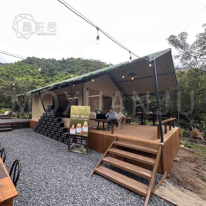游牧酒店帐篷野外酒店帐篷度假酒店帐篷建设沙漠帐篷酒店