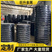下水道井盖 800圆形井盖圆形雨水排污井盖 重型球墨铸铁井盖 700
