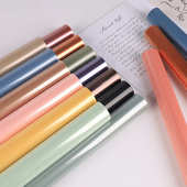 opp果冻膜水晶纸半透明彩色玻璃纸鲜花包装 纸花束包花纸材料花艺