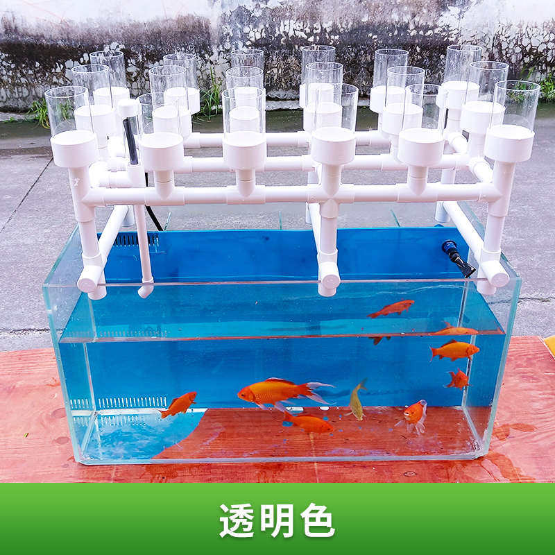 阳台玻璃鱼缸种植架鱼菜共生系统鱼花共生系统水培潮汐种植系统