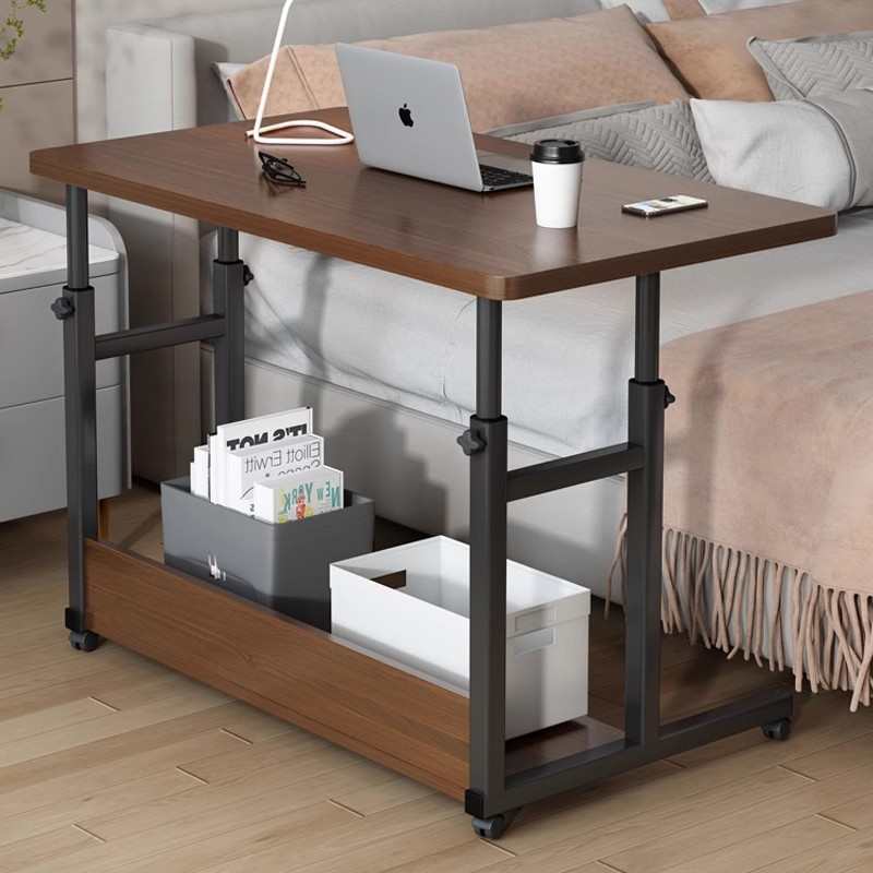 床边桌可移动升降小桌子卧室办公书桌简易学生家用边几懒人电脑桌