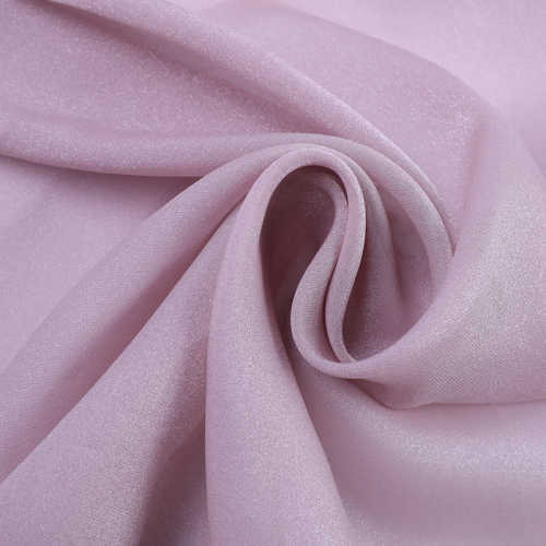 扬州纱 闪光朦胧半透欧根纱面料 汉服大袖襦裙婚纱连衣裙雪纺布料