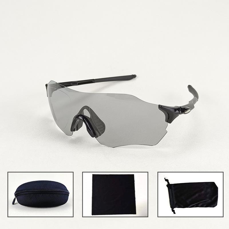 专业骑行眼镜变色男女户外跑步运动山地自行车防风沙眼镜