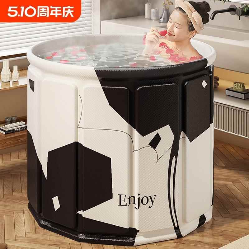 泡澡桶大人可折叠洗澡桶冬天儿童成人家用全身沐浴桶浴盆浴缸澡盆