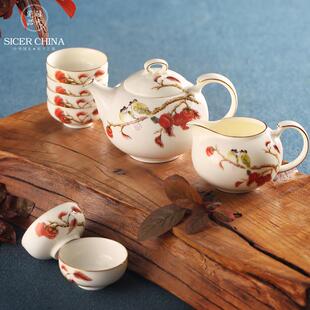 茶具装 陶瓷 功夫具套装 整套家茶用茶具 茶大师陶瓷 正品 中式 套硅元