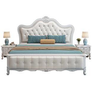 全套卧室家具套装组合全屋欧式主卧婚房结婚实木床和衣柜组合套装