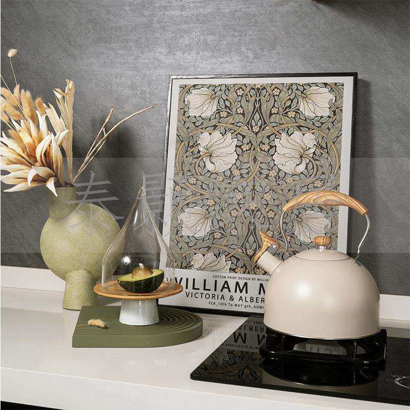 样板间厨房软装搭配套装橱柜展厅装饰品摆件仿真食物厨具锅具组合