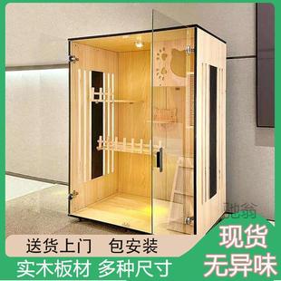 麓f实木猫笼子家用猫别墅猫笼别墅猫咪笼子三层四层猫柜猫屋猫舍