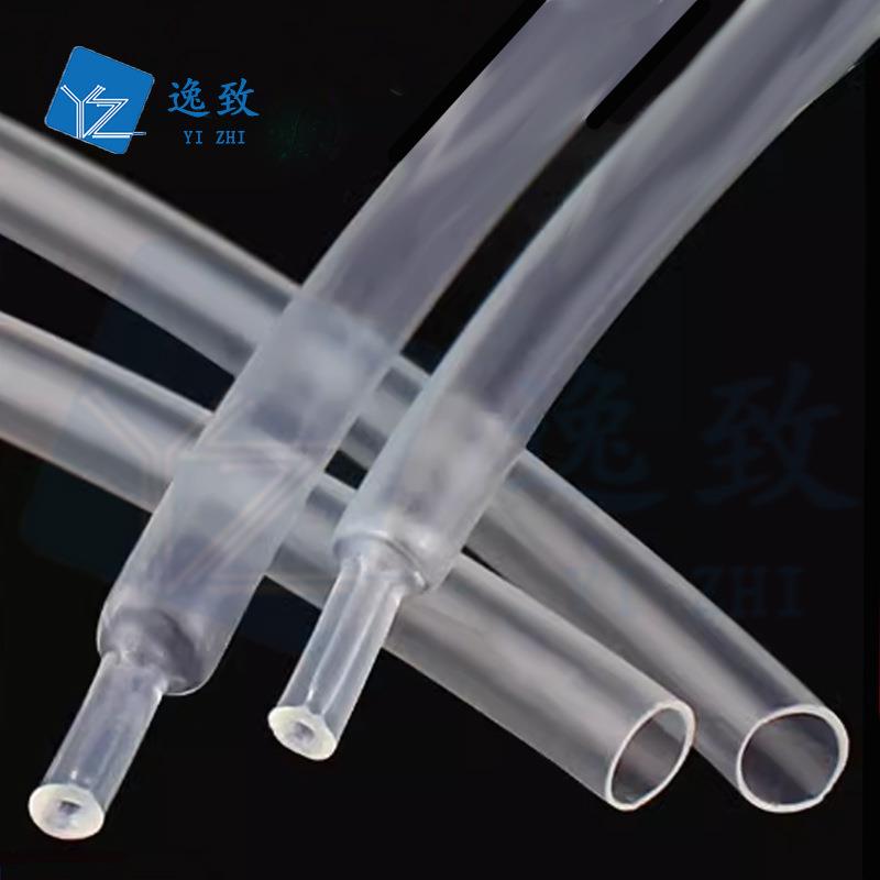 倍加厚透明热缩管环保三双壁管3倍5收缩绝m缘套管1.6透明Φ1.mm-0