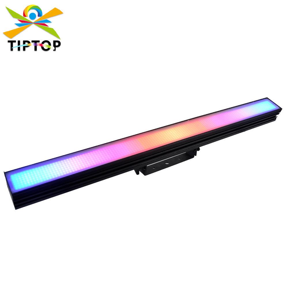 864颗5050 LED灯珠RGB 三合一不防水点控长条舞台彩虹效果洗墙灯