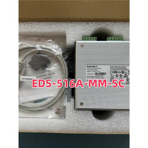 摩莎MOXA EDS-516A-MM-SC 2光14电多模工业以太网交换机现货