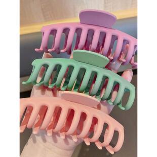 Color Claw Crab Sale Hair Barrette Solid Large Hot Clip