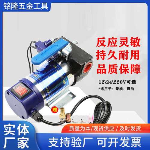 智能自动跳枪柴油泵12v24v220v自动电子压力启停泵