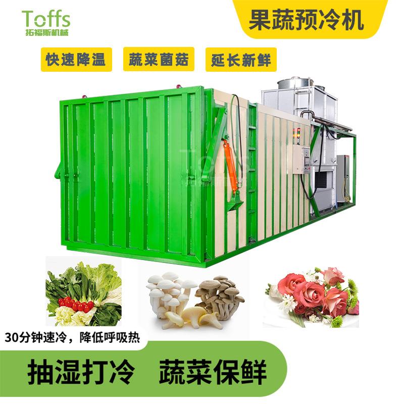 蔬菜快速冷却机有机蔬菜去呼吸热圆生菜真空预冷机延长保鲜期