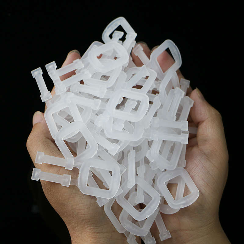 PP塑料打包扣塑料手拉扣手工打包带用塑料扣塑料锁紧扣防滑人字扣