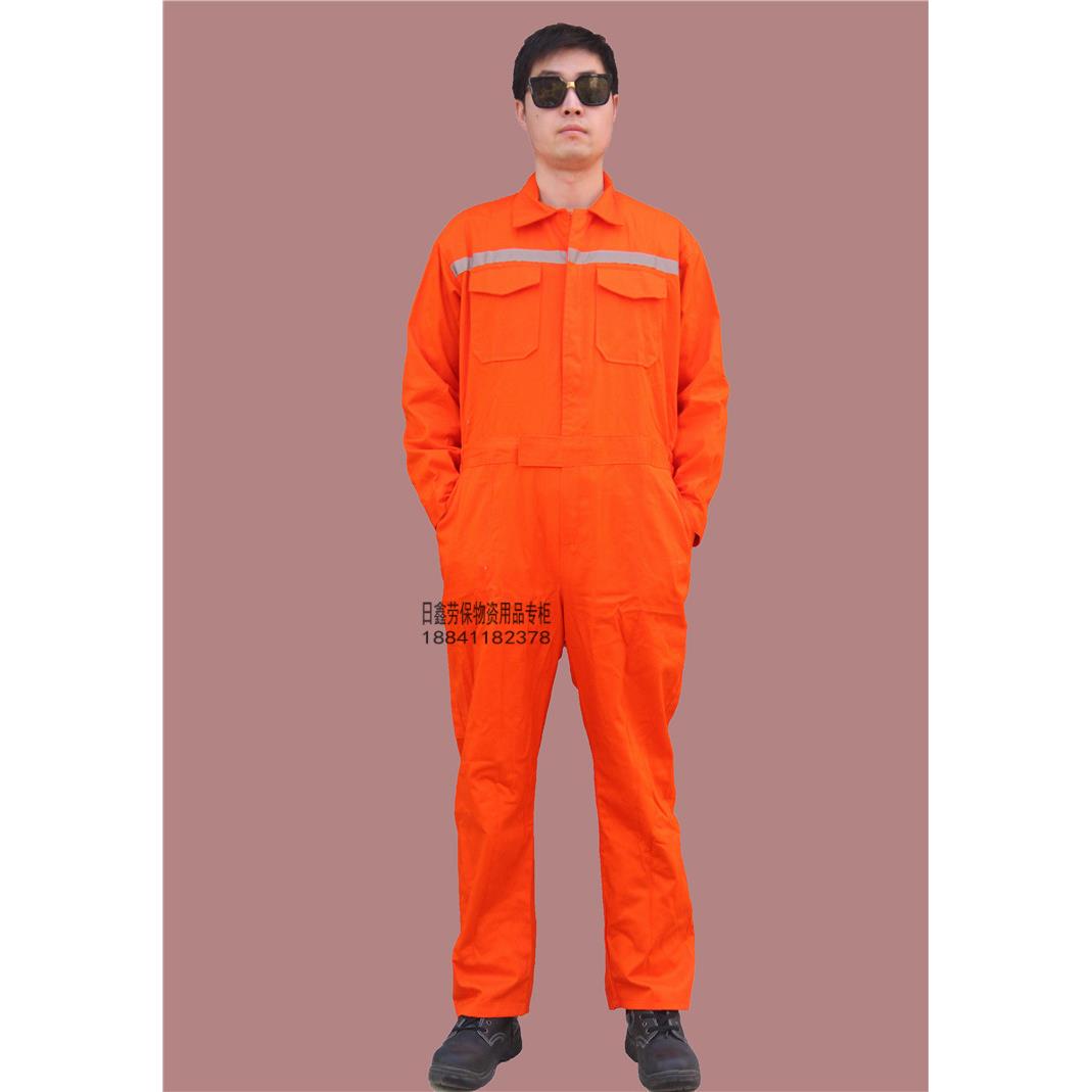 正品涤棉连体工作服服2024畅销机器修理汽车修春秋船水手船工厂员