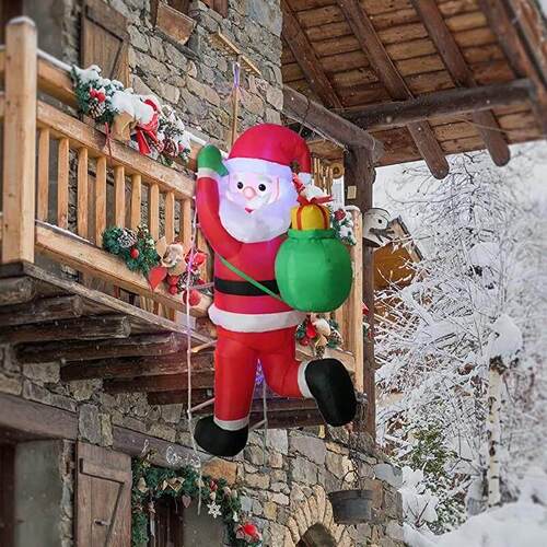 Christmas Decoration Santa Claus Store Atmosphere Store Deco