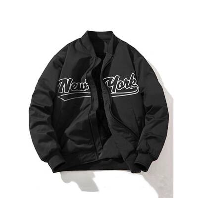 New York print Bomber Jacket for Men - Multiple Colors