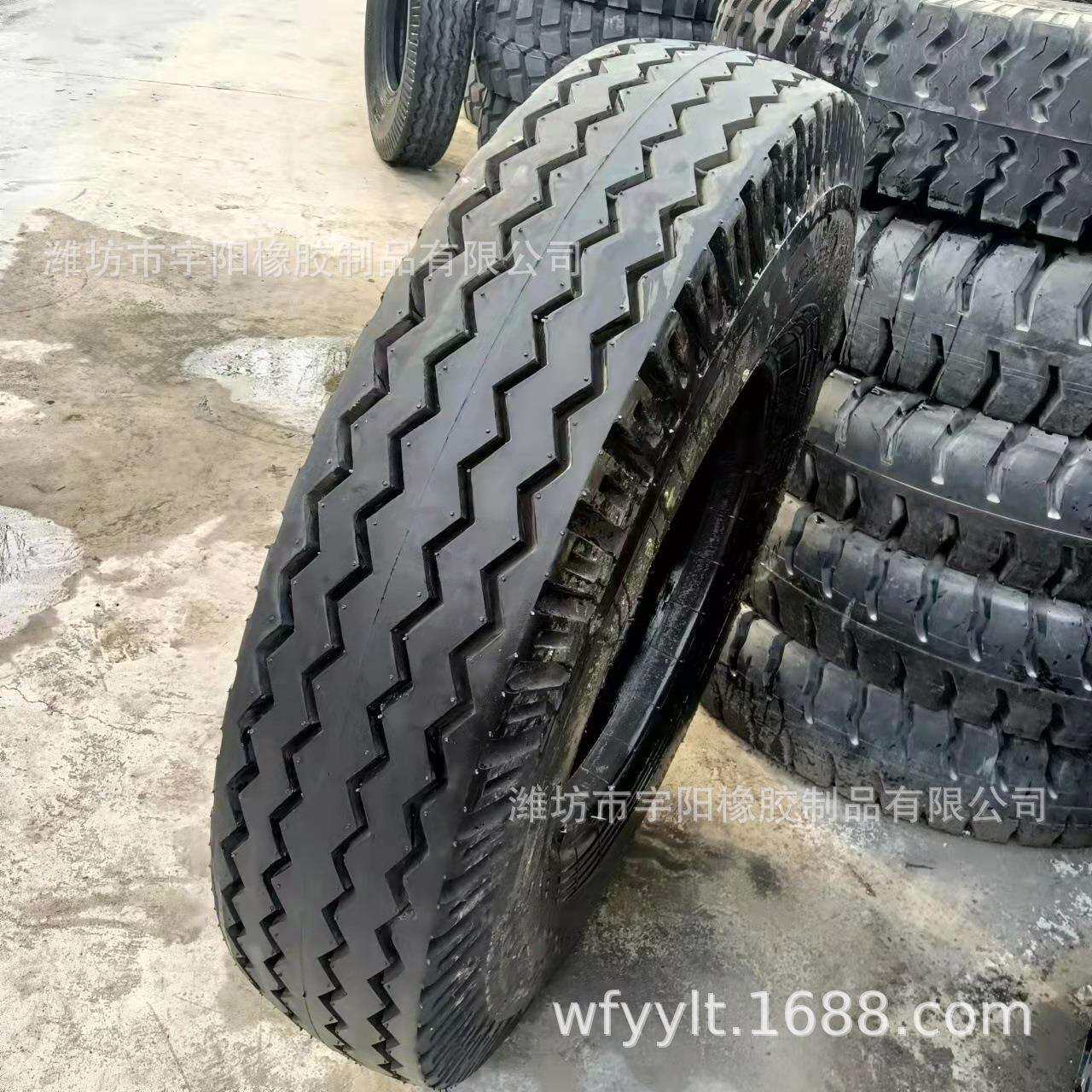 10.00-20斜交尼龙胎 卡车 拖挂车轮胎1000-20 加厚