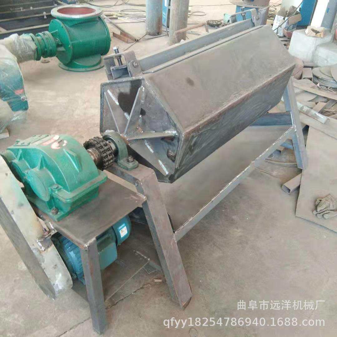 小型六角滚筒研磨机耐磨PU胶金属打磨机畅销六角去锈清理机