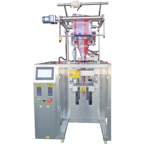 多功能立式夹拉灌装机械不锈钢花生坚果封口填充包装机