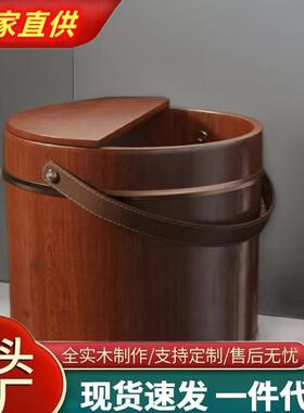香柏木手提泡脚专用桶木桶泡脚家用实木泡脚盆足浴盆洗脚盆木桶