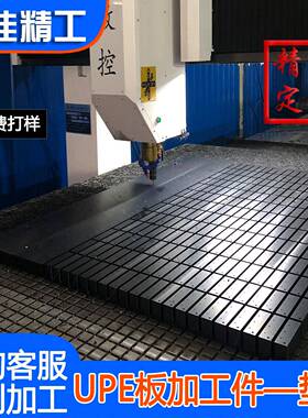 加工改性尼龙件黑色尼龙工装件耐磨UPE异形件按图加工尼龙垫块