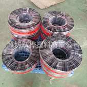 32黑色软管 订制生产PVC三胶一线浇地花园软管高压管内径16