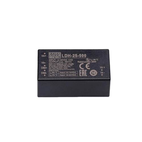 明纬电源 LDH-25-350W DC-DC升压式恒流LED驱动电源