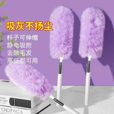 冬季一次性静电除尘掸家用伸缩吸附扫灰床底清扫神器灰尘缝隙家务