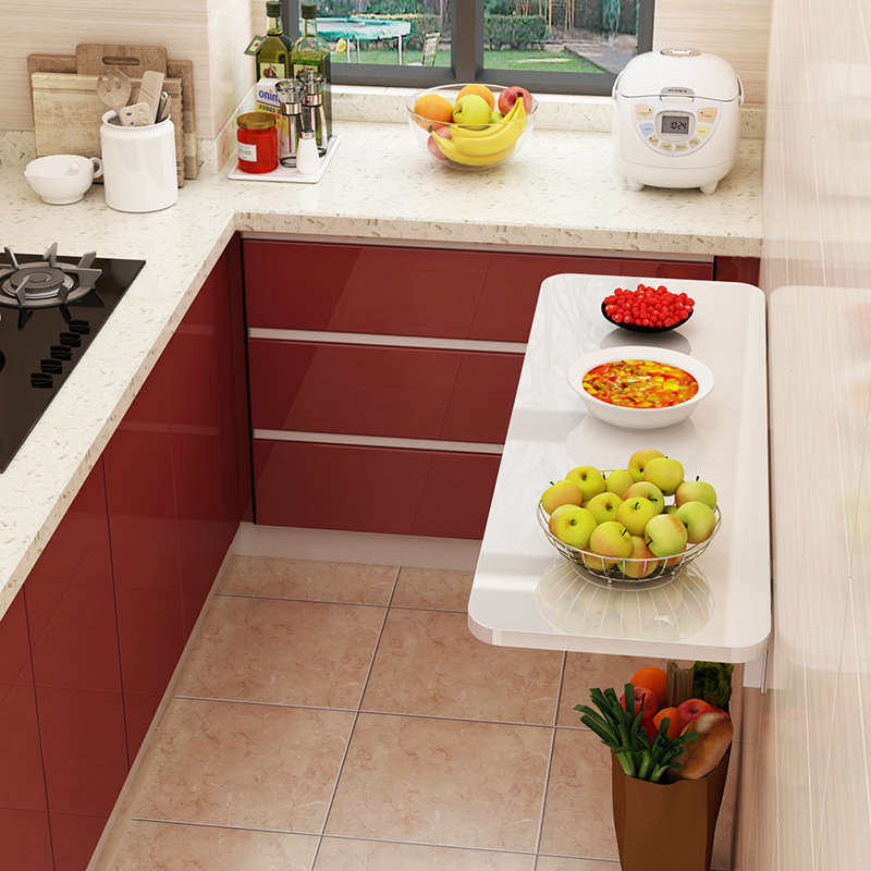 挂墙折叠桌壁挂桌子小户型挂墙桌墙上学习桌厨房操作台钢琴何之章