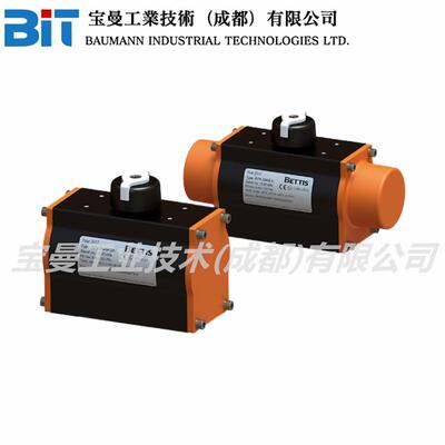 Bettis艾默生齿轮齿条式气动阀门执行器可用于90度旋转阀