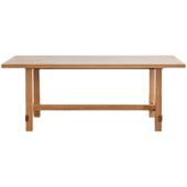 北欧家用大板餐桌椅 原木书房书桌工作台 全实木长条白蜡木吃饭桌