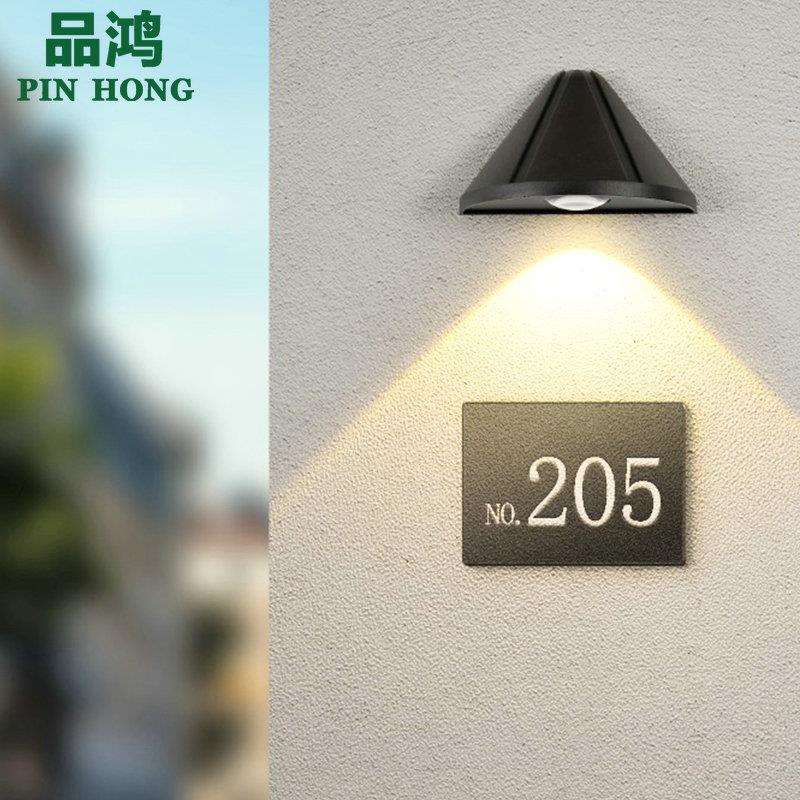 户外简LE楼D壁2314灯防水阳台别墅梯庭院外墙灯约过道门牌单面大