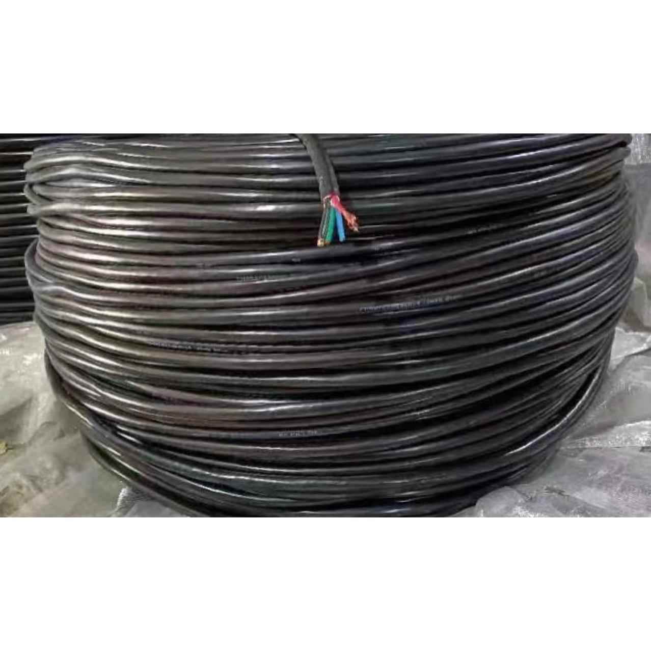 国标电线电缆线rvv5芯2.5 4 6平方四芯护套线户外工程家用电源线