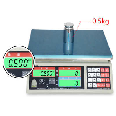 上海英展电子秤ACS-C(AE)计重计数工业电子桌秤3-30kg案秤