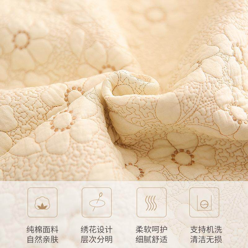 双面全棉布艺沙发垫实木简约现代防滑沙发套巾罩四季通用坐垫盖布