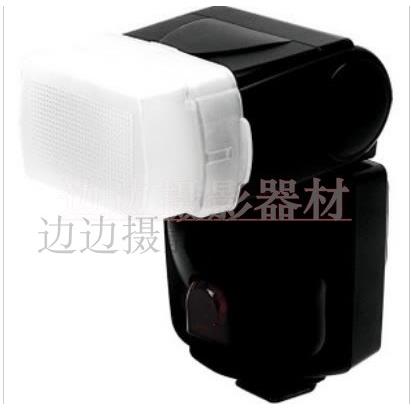 热靴闪光灯柔光罩便携肥皂盒适合银燕CY-20 CY20 闪光灯